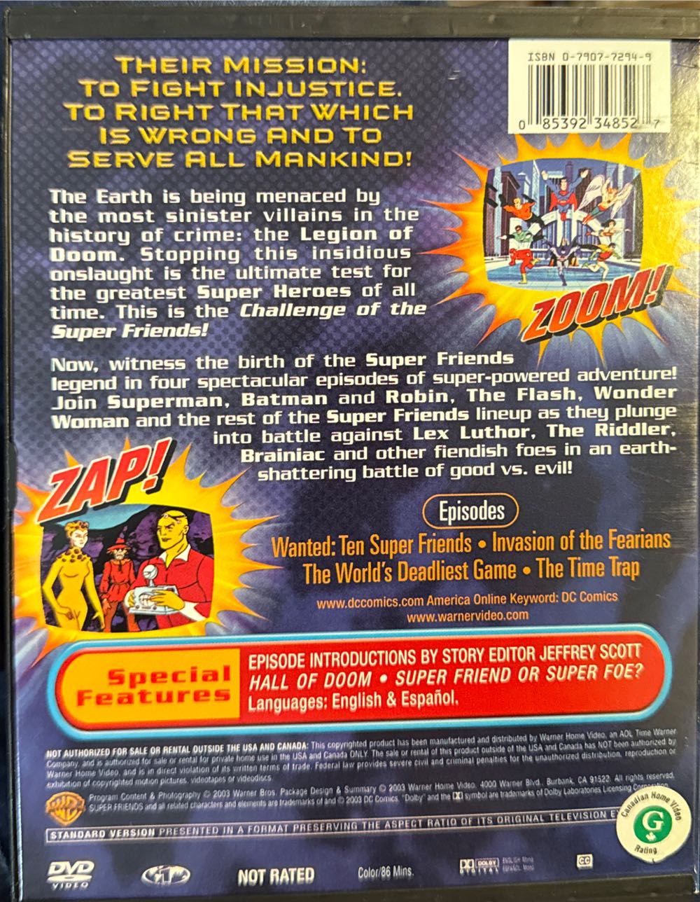 Challenge Of The Super Friends Attack Of The Legion Of Doom  action figure collectible [Barcode 085392348527] - Main Image 2