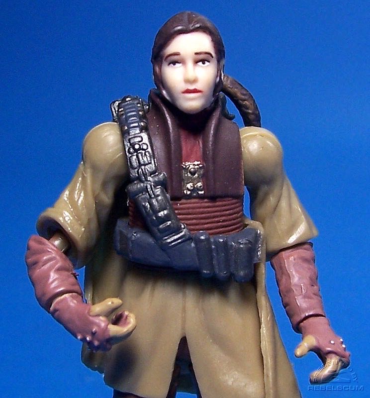 Princess Leia (Boushh Disguise) - Hasbro (Star Wars - 30th Anniversary Collection) action figure collectible [Barcode 653569089810] - Main Image 3