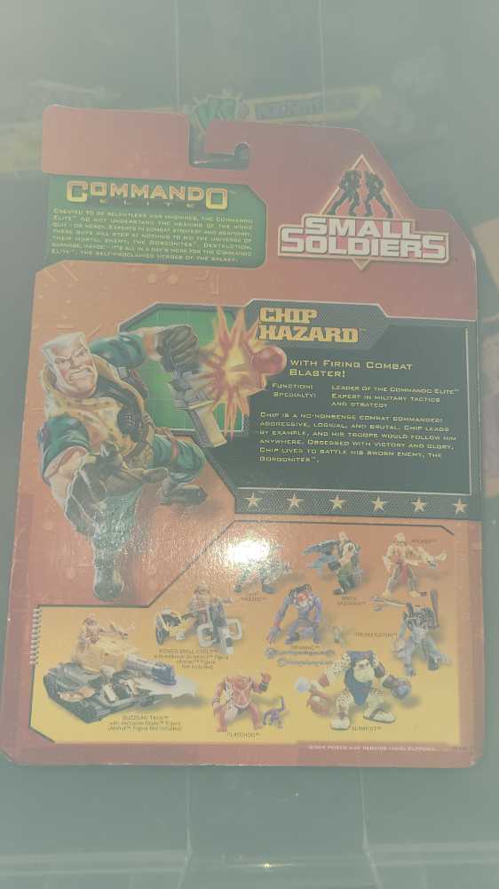 Kenner Toys Small Soldiers Chip Hazard Gun Rifle For 6” Original Weapon Accessory  action figure collectible [Barcode 076281551531] - Main Image 2