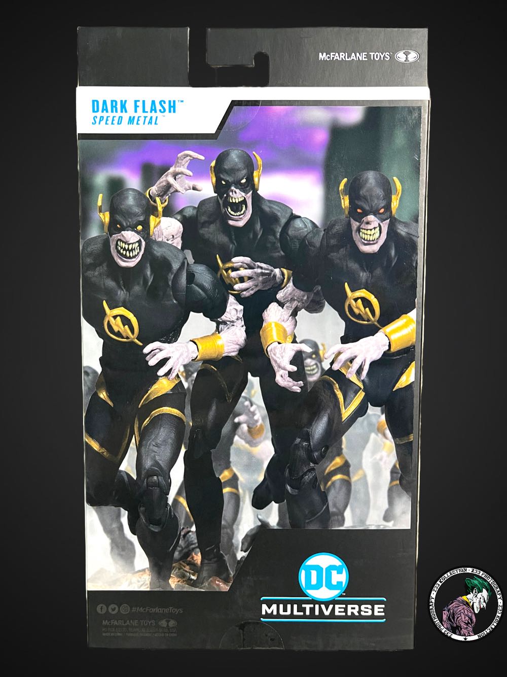 DC Multiverse (GLx25) Dark Flash - McFarlane Toys (DC Speed Metal) action figure collectible - Main Image 4
