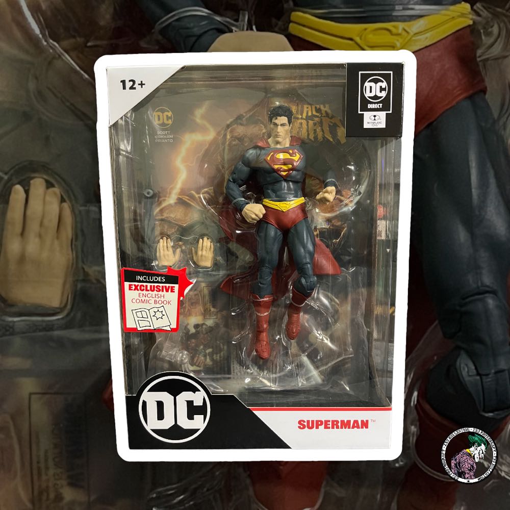 Superman - Page Punchers - McFarlane Toys (Black Adam) action figure collectible - Main Image 2