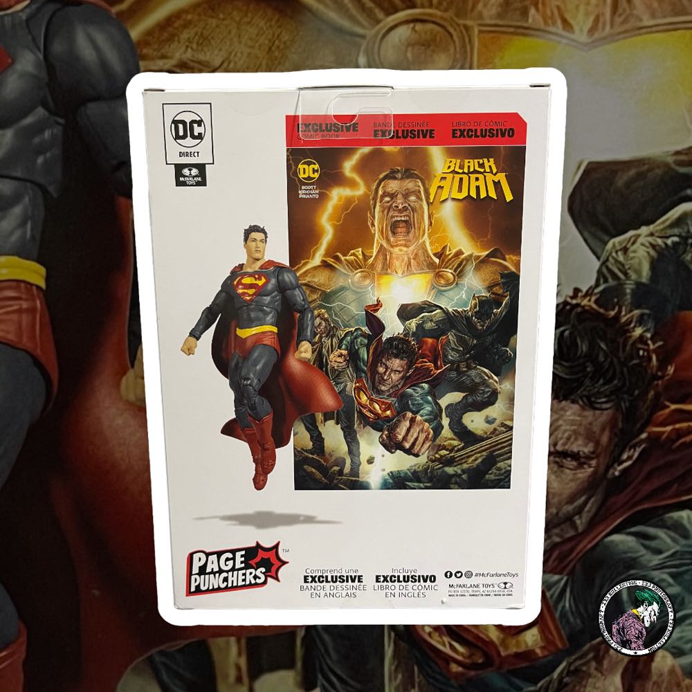Superman - Page Punchers - McFarlane Toys (Black Adam) action figure collectible - Main Image 3
