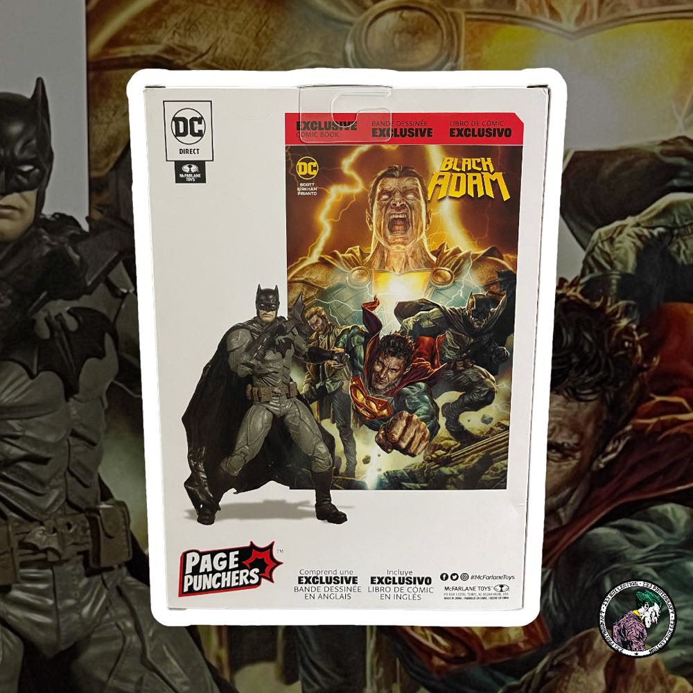 DC Direct Page Punchers (01x02) Batman - McFarlane Toys (Black Adam) action figure collectible - Main Image 3