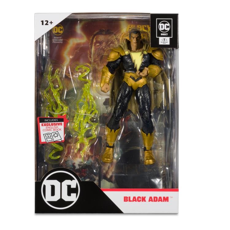 DC Direct Page Punchers (01x03) Black Adam - McFarlane Toys (Black Adam) action figure collectible - Main Image 3