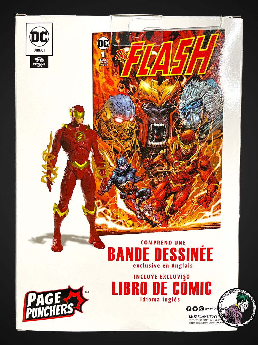 DC Direct Page Punchers (03x04) The Flash - McFarlane Toys (The Flash) action figure collectible - Main Image 4