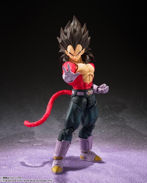 Bandai S.H Figuarts Dragon Ball Z 136 SSJ4 Vegeta - Bandai Tamashii Nations (Dragon Ball Z) action figure collectible - Main Image 4