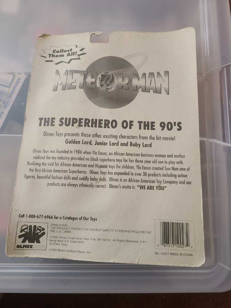 Olmec Meteor Man Bendable Superhero Moc Rare - Olmec Toys (Movie Character) action figure collectible [Barcode 087317100272] - Main Image 2