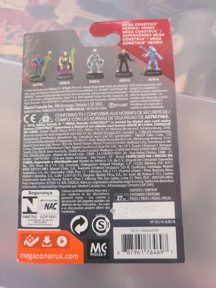 Mega Construx Probuilder Donatello  action figure collectible [Barcode 887961764697] - Main Image 2