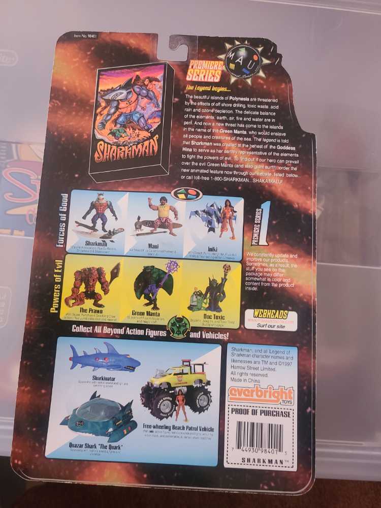 Everbright Toys The Legend Of Sharkman Yellow Shirt Variant Sharkman - Everbright Toys action figure collectible [Barcode 744930984015] - Main Image 2