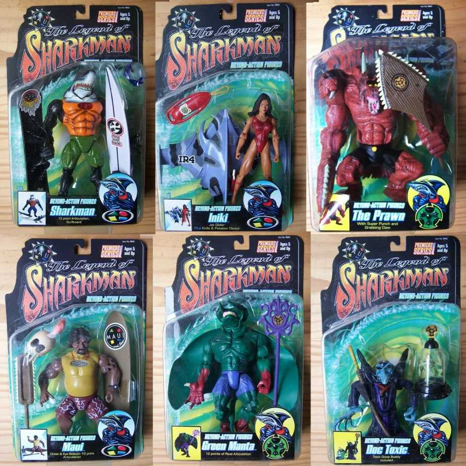 Everbright Toys The Legend Of Sharkman Yellow Shirt Variant Sharkman - Everbright Toys action figure collectible [Barcode 744930984015] - Main Image 4