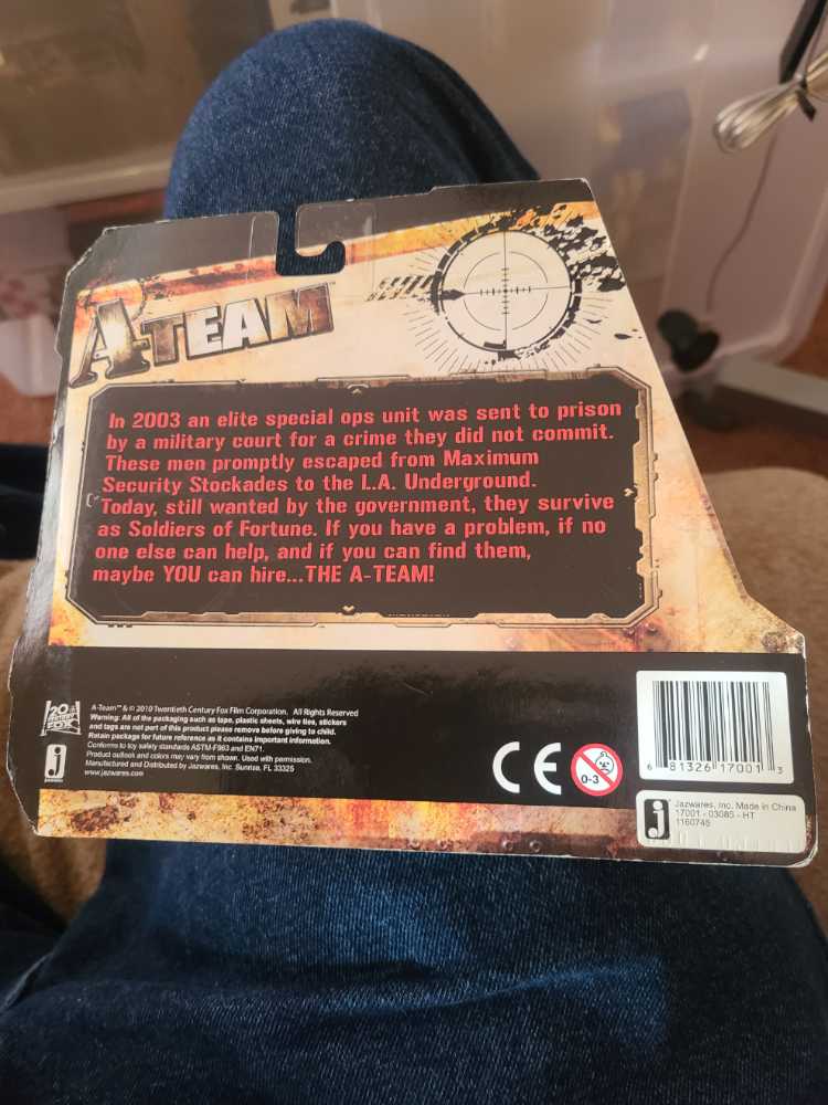 Jazwares A-Team Movie B.A. Baracus - jazewares action figure collectible [Barcode 681326170013] - Main Image 2