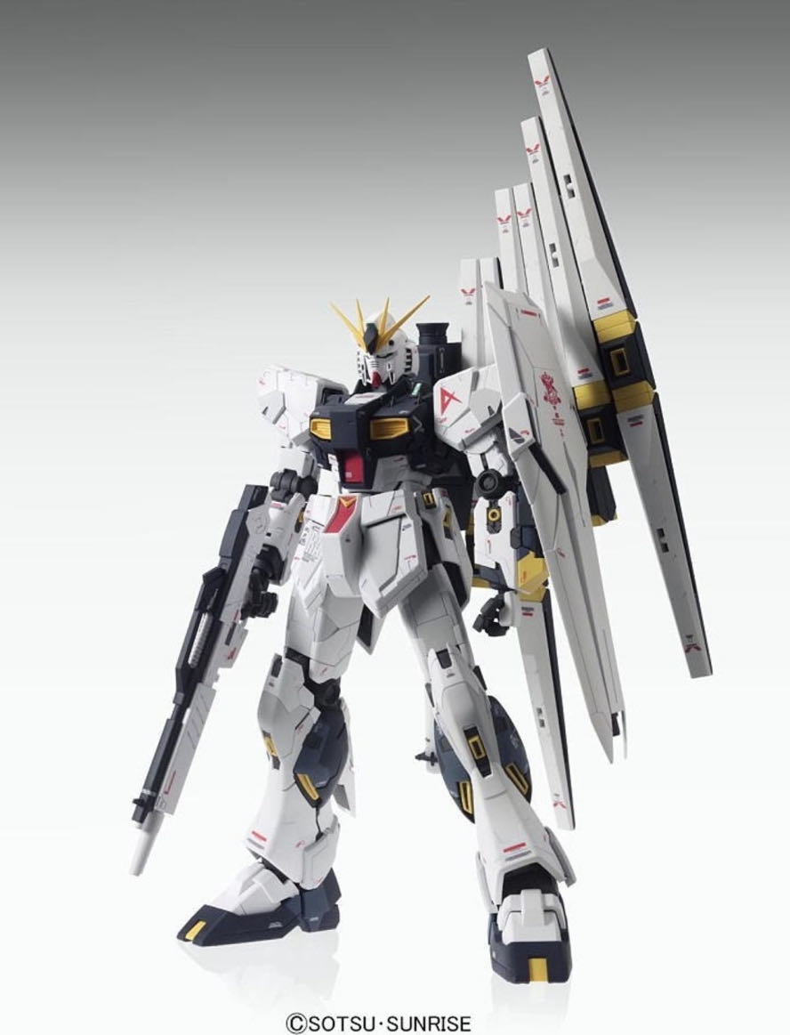 Nu Gundam Ver. Ka (MG)  (Master Grade) action figure collectible [Barcode 4573102554543] - Main Image 2