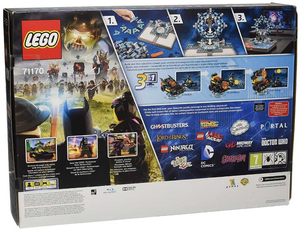 Playstation Lego Dimensions Starter Pack Playstation 3  action figure collectible [Barcode 883929450411] - Main Image 2