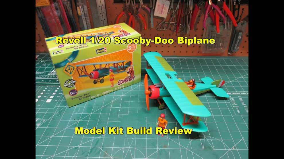 Revell Build & Play Scooby Doo Bi Plane Model Kit Ages 6 New Revell Scale  action figure collectible [Barcode 031445019951] - Main Image 2