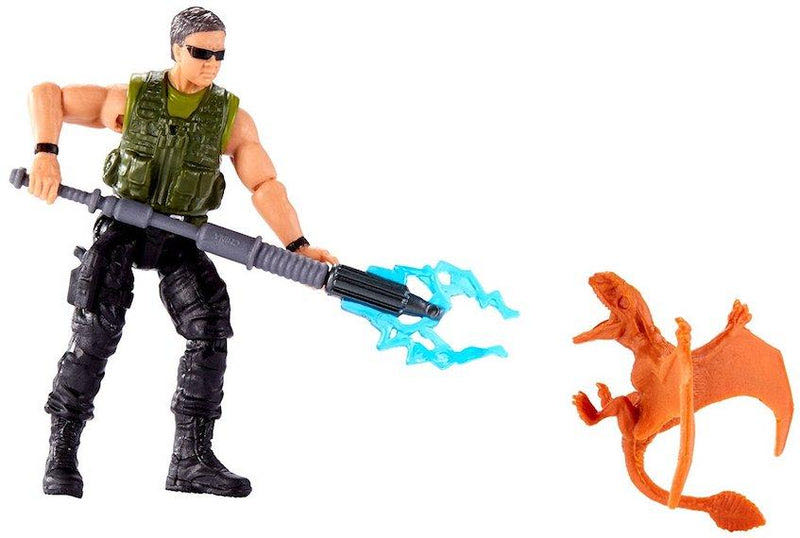 Mercenary & Dimorphodon - Mattel (JW Humanos) action figure collectible - Main Image 2