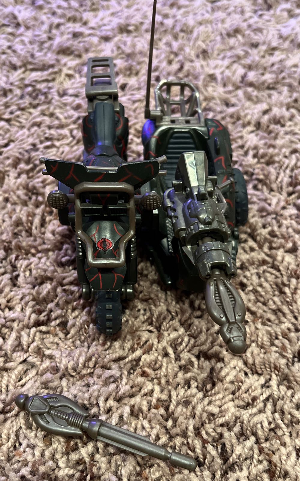 Cobra Venom Cycle  (G.I. Joe) action figure collectible - Main Image 2