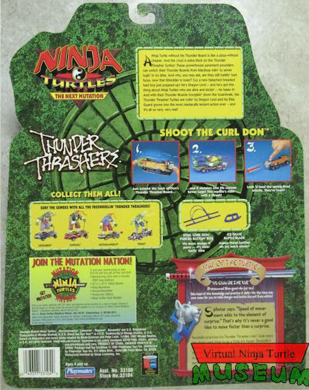 Shoot The Curl Don - Playmates Toys (Ninja Turtles: Next Mutation) action figure collectible - Main Image 2