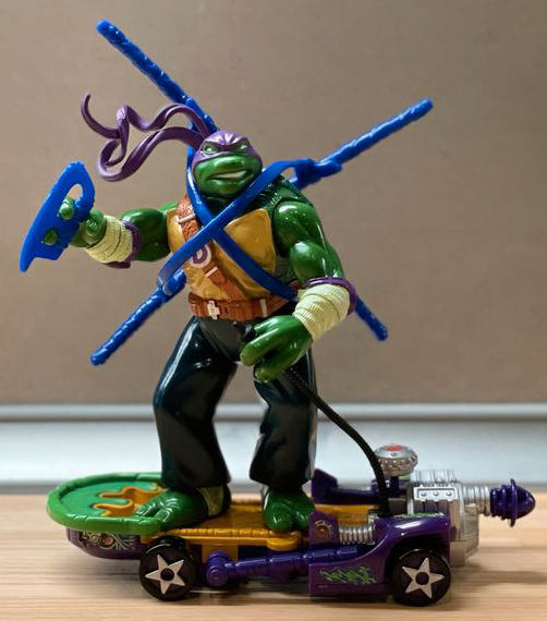 Shoot The Curl Don - Playmates Toys (Ninja Turtles: Next Mutation) action figure collectible - Main Image 3