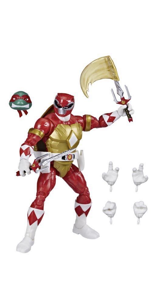 Morphed Raphael - Hasbro (Power Rangers X Teenage Mutant Ninja Turtles) action figure collectible - Main Image 2