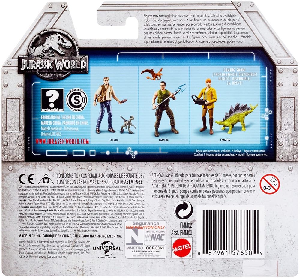 Owen Dinosaur Trainer - Mattel (JW Humanos) action figure collectible - Main Image 2