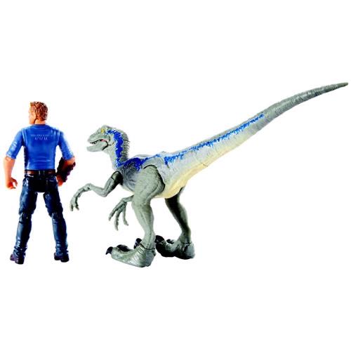Velociraptor Blue & Owen - Mattel (JW Pack) action figure collectible - Main Image 2