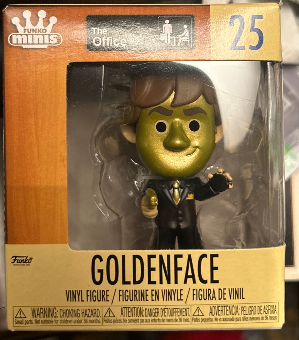 Goldenface - Funko (The Office) action figure collectible [Barcode 889698530248] - Main Image 2