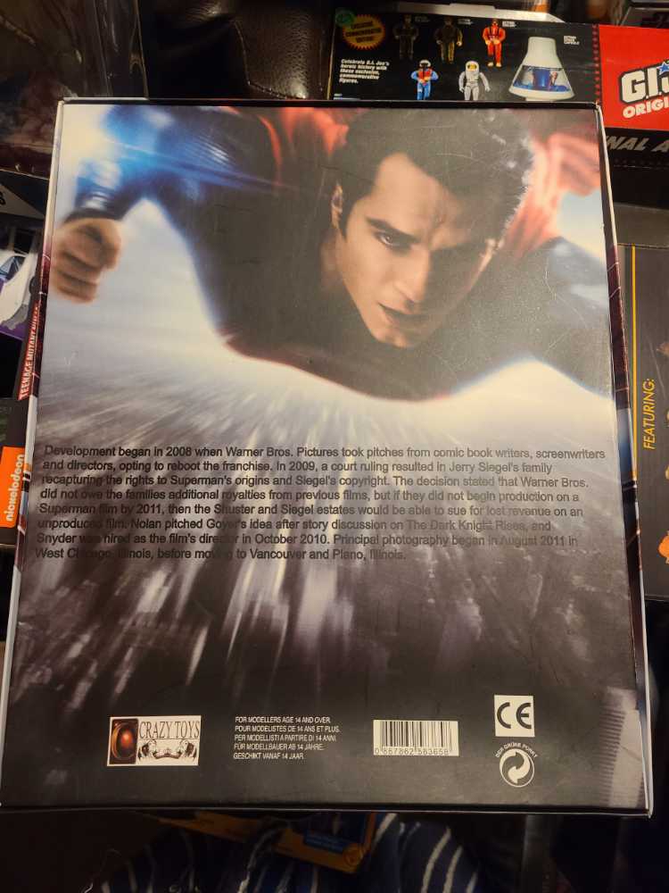 Crazy Toys DC Universe Man Of Steel ... - Crazy Toys action figure collectible [Barcode 26127583] - Main Image 3