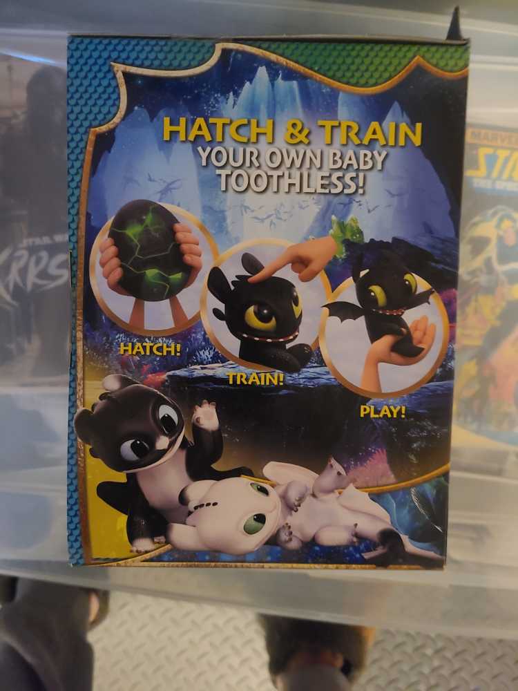 Toothless Toy Interactive Dreamworks How To Train Your Dragon Toothless Baby Dragon Toy 6046182  action figure collectible [Barcode 778988174869] - Main Image 4