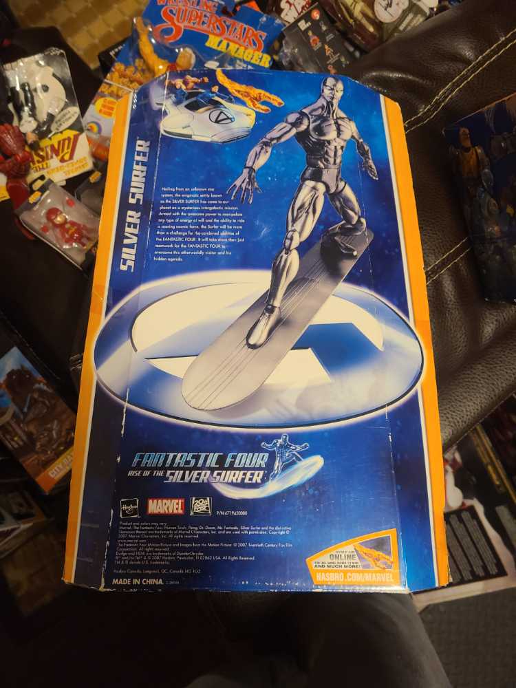 Fantastic Four Rise Of The Silver Surfer 12 Inch Figure Target Exclusive  - Hasbro action figure collectible [Barcode 653569272564] - Main Image 2