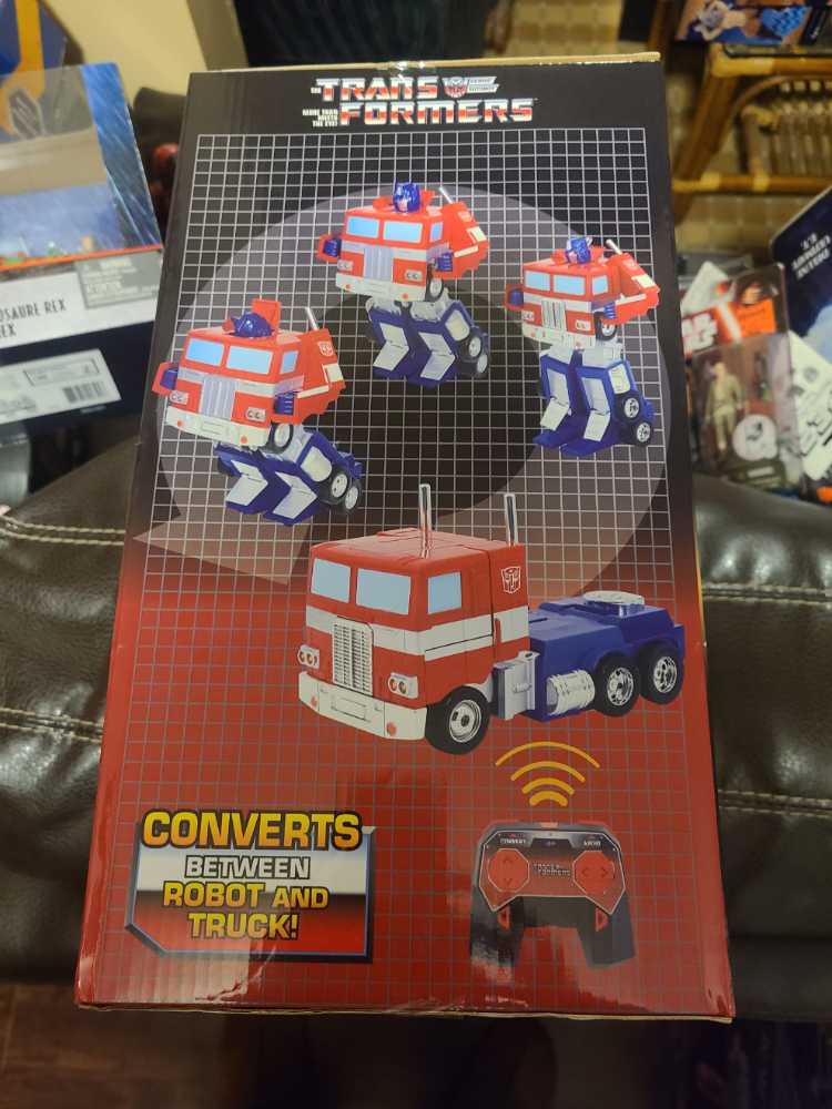 Jada Toys Transformers Optimus Prime Converting Rc Remote Control Vehicle Toys For Kids - Jada Toys (Transformers) action figure collectible [Barcode 801310335215] - Main Image 3