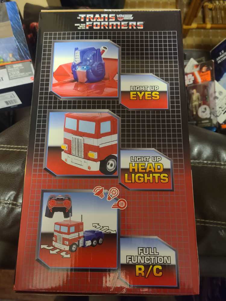 Jada Toys Transformers Optimus Prime Converting Rc Remote Control Vehicle Toys For Kids - Jada Toys (Transformers) action figure collectible [Barcode 801310335215] - Main Image 4