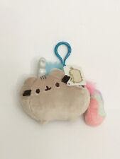 Gund Pusheen Unicorn Pusheenicorn Mini Plush Backpack Clip 6” New Pusheen Pusheenicorn Clip Plush Cat Kitty  action figure collectible [Barcode 028399073979] - Main Image 1