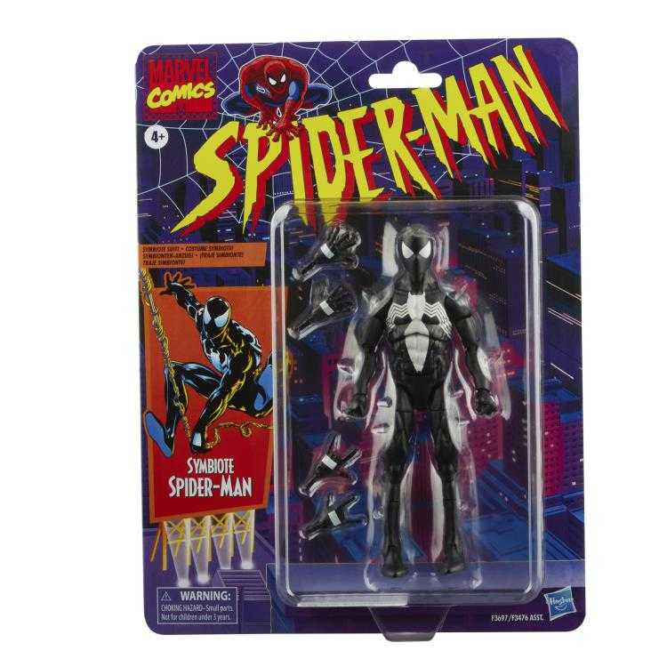 Symbiote Spider-Man (Retro) - Hasbro (Marvel) action figure collectible - Main Image 3