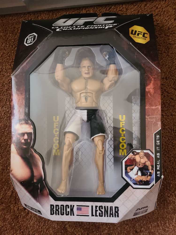 Jakks Pacific UFC Collection Brock Lesnar  action figure collectible [Barcode 3406244180848] - Main Image 2
