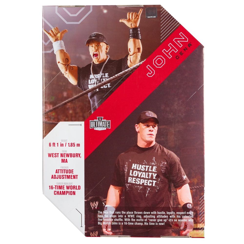 John Cena - WWE Mattel (WWE Elite Ultimate Edition Series 10) action figure collectible - Main Image 2