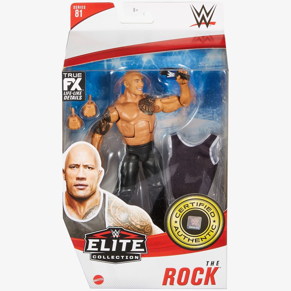 Rock - WWE Mattel (Elite Series) action figure collectible - Main Image 1
