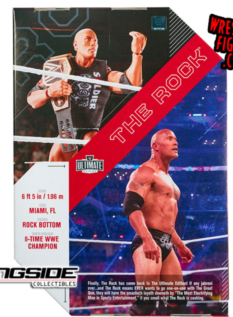 Rock - WWE Mattel (WWE Ultimate Edition) action figure collectible - Main Image 2