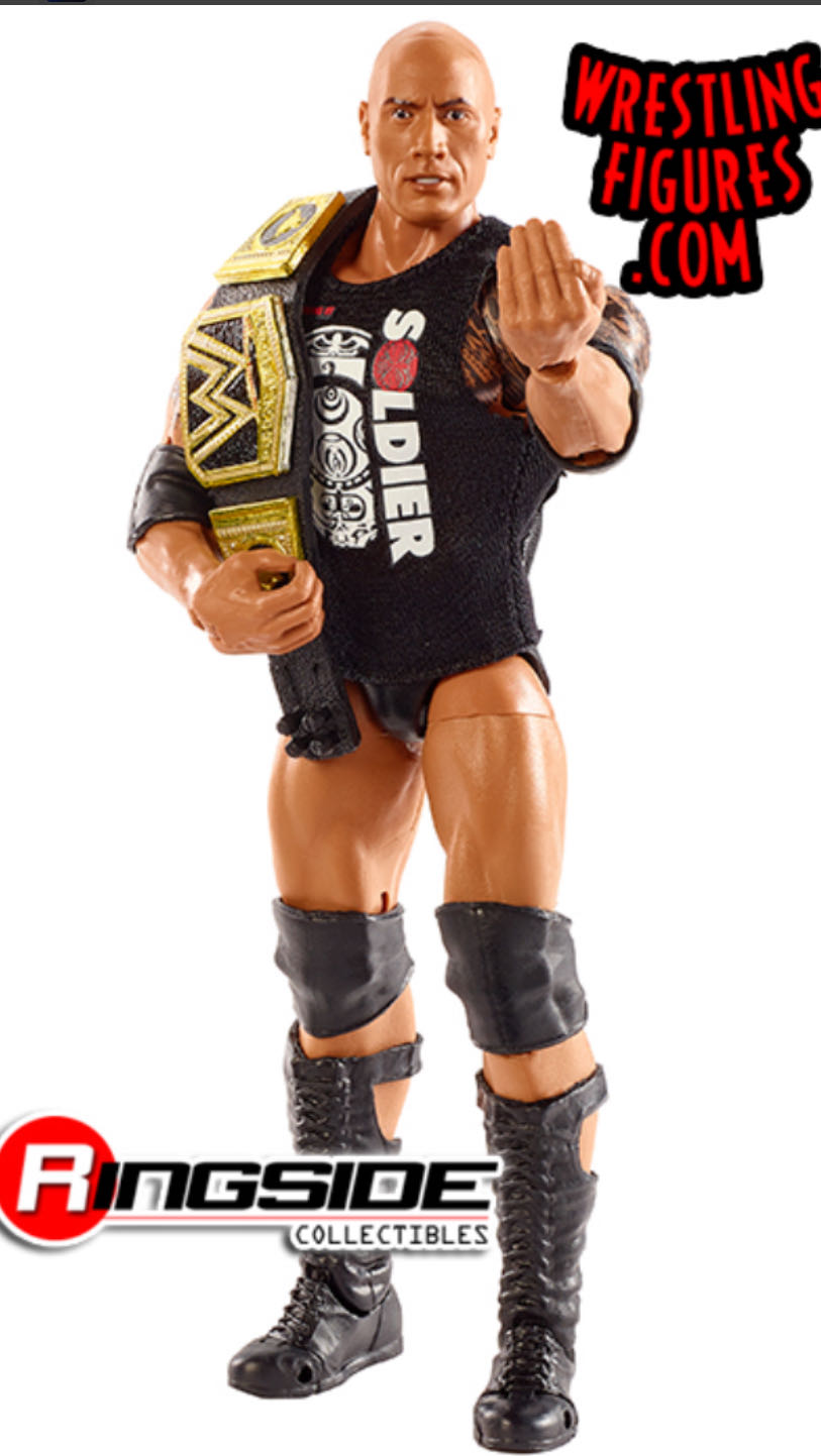 Rock - WWE Mattel (WWE Ultimate Edition) action figure collectible - Main Image 3
