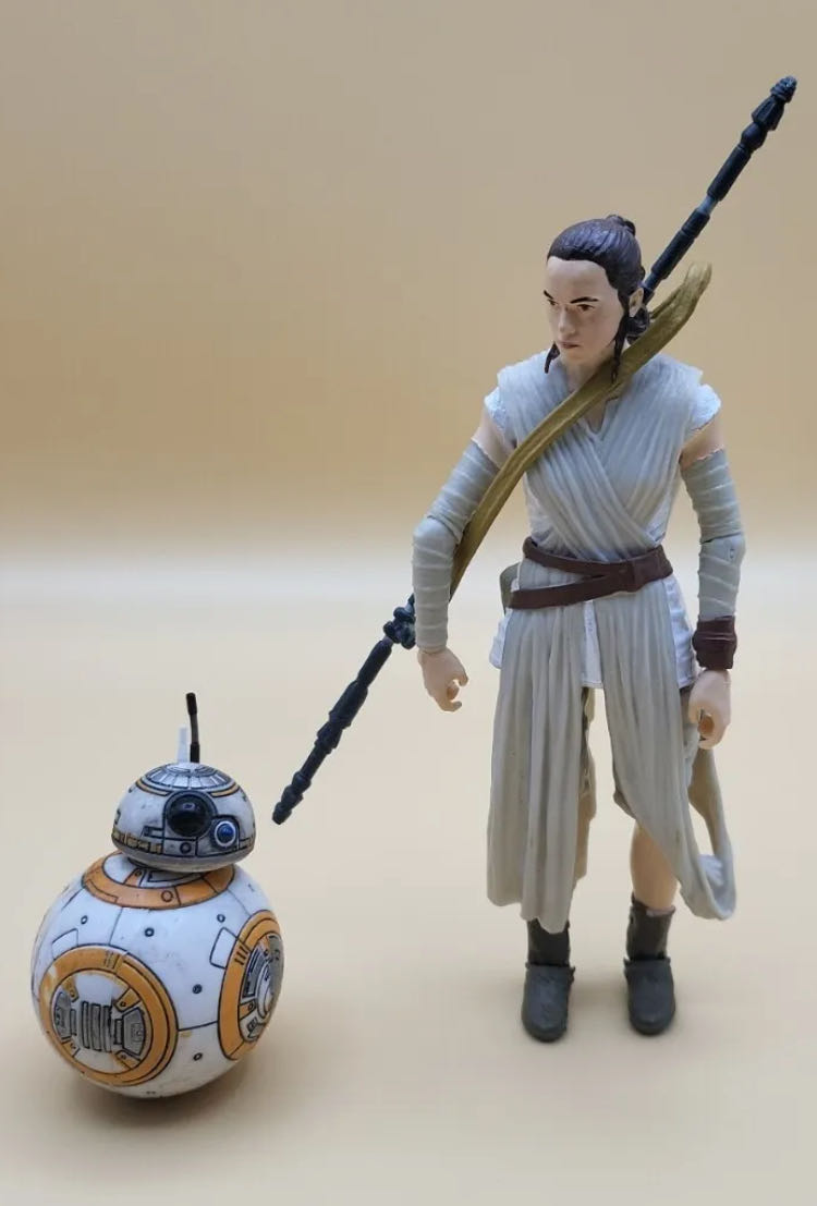 Rey (Jakku) & Bb-8 TBS [P3] #02 - Hasbro (Star Wars Episode VII The Force Awakens) action figure collectible - Main Image 3
