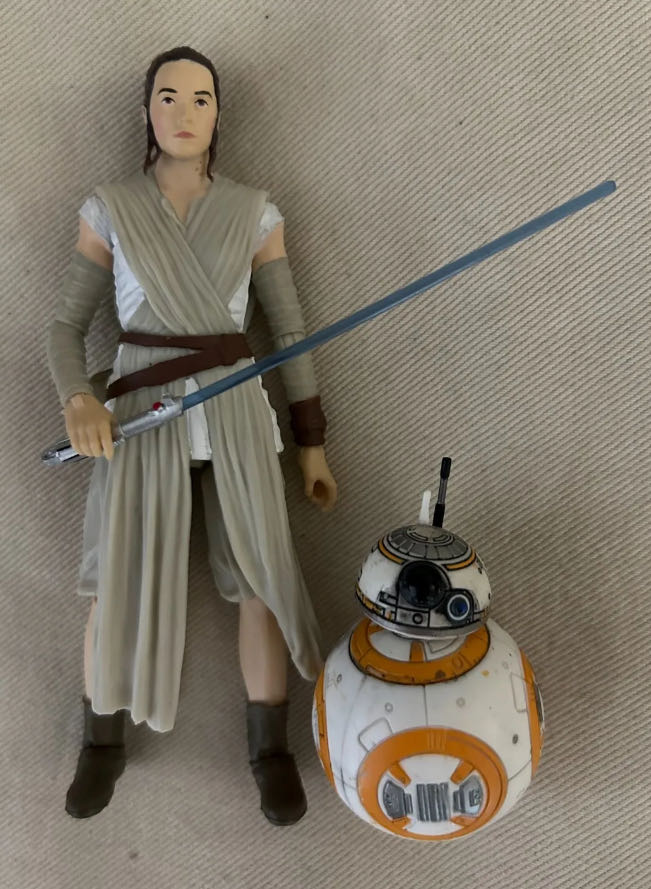 Rey (Jakku) & Bb-8 TBS [P3] #02 - Hasbro (Star Wars Episode VII The Force Awakens) action figure collectible - Main Image 4