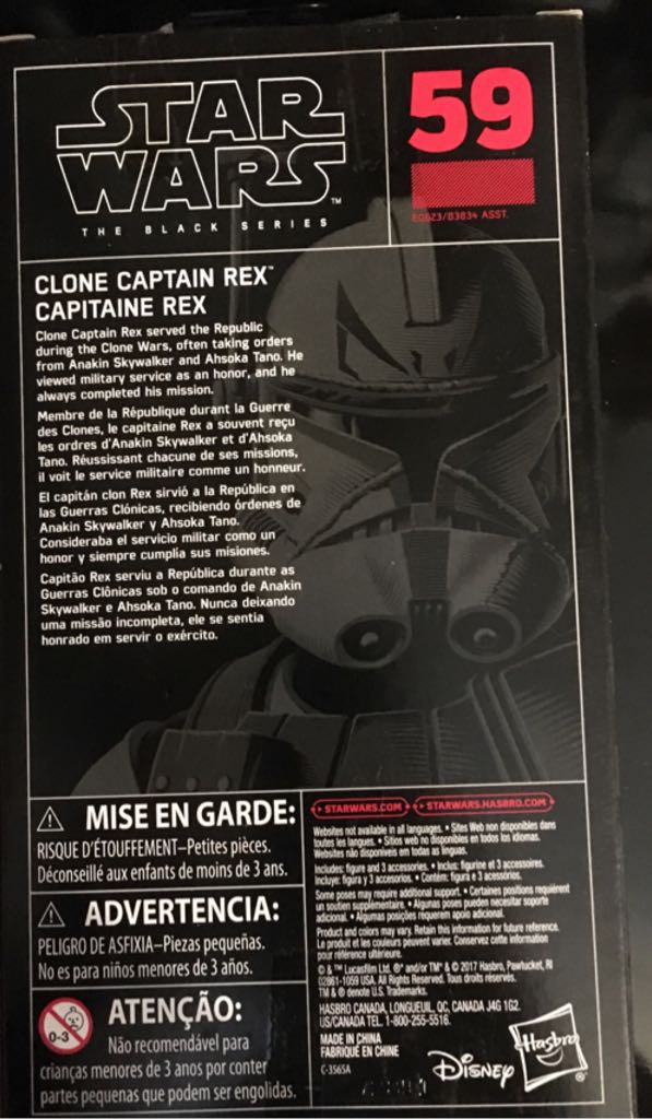 Captain Rex - Hasbro (Star Wars: The Black Series) action figure collectible - Main Image 2