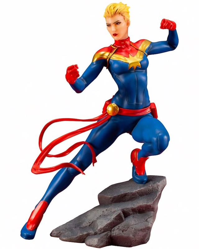 Captain Marvel - Kotobukiya (ArtFX+ Statue) action figure collectible [Barcode 4934054093540] - Main Image 2