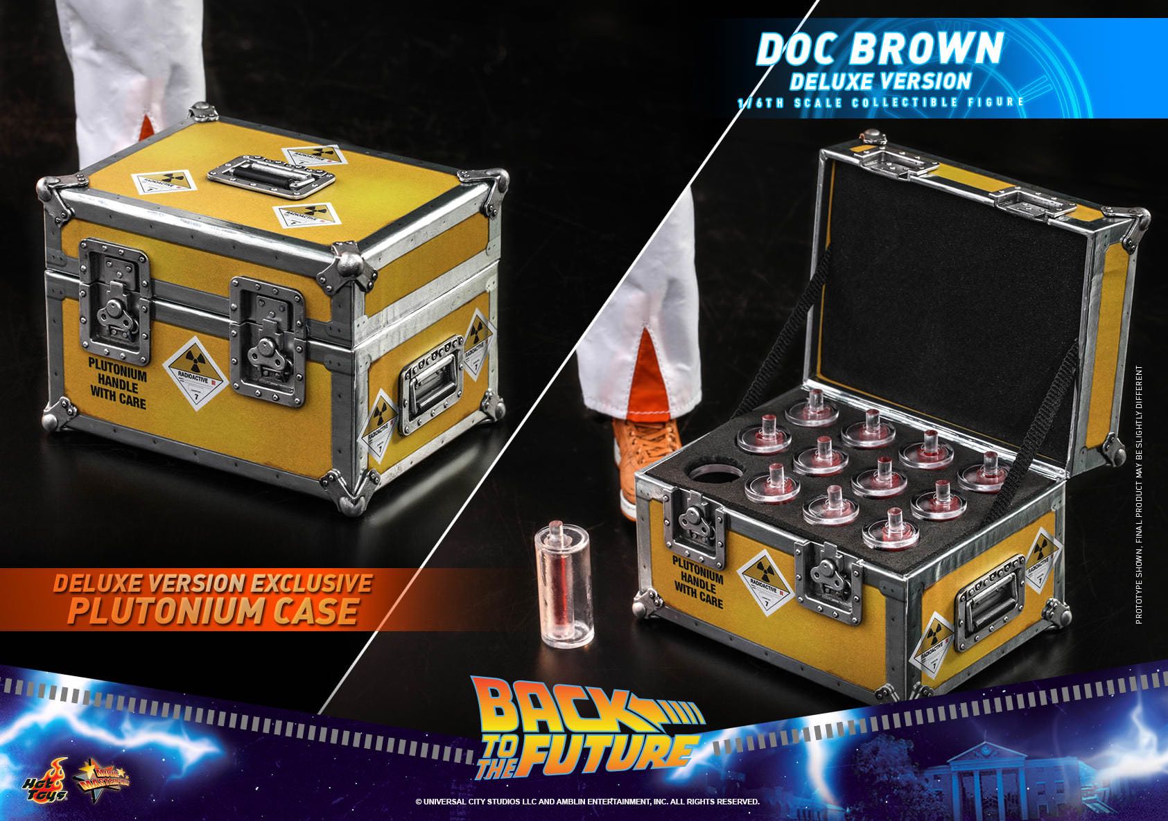 Doc Brown - Hot Toys (Back To The Future) action figure collectible [Barcode 4895228609182] - Main Image 8