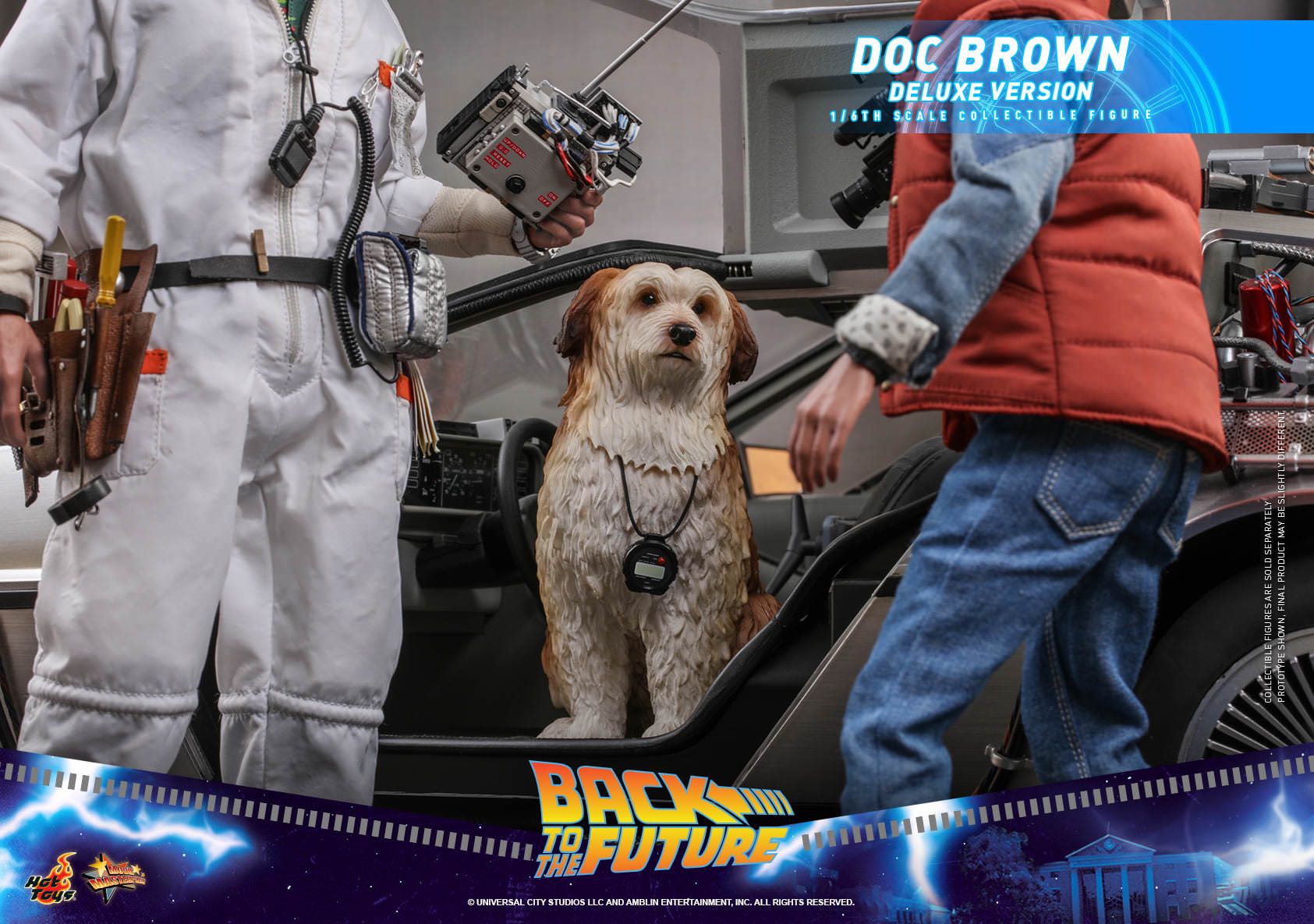 Doc Brown - Hot Toys (Back To The Future) action figure collectible [Barcode 4895228609182] - Main Image 9