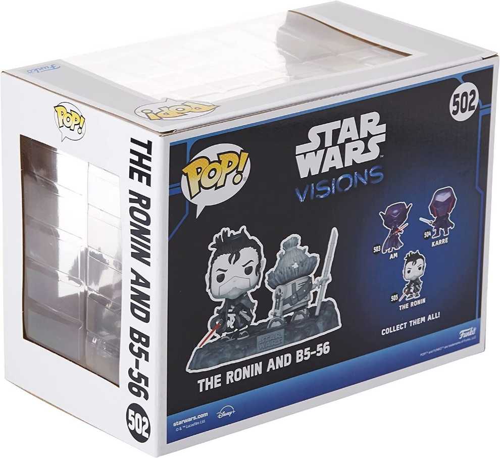 & B556 Exclusive Pop! Star Wars The Ronin & Vinyl Bobble Head #502 Glows In Dark Target Exclusive 502 - Funko (Star Wars) action figure collectible [Barcode 889698613484] - Main Image 2