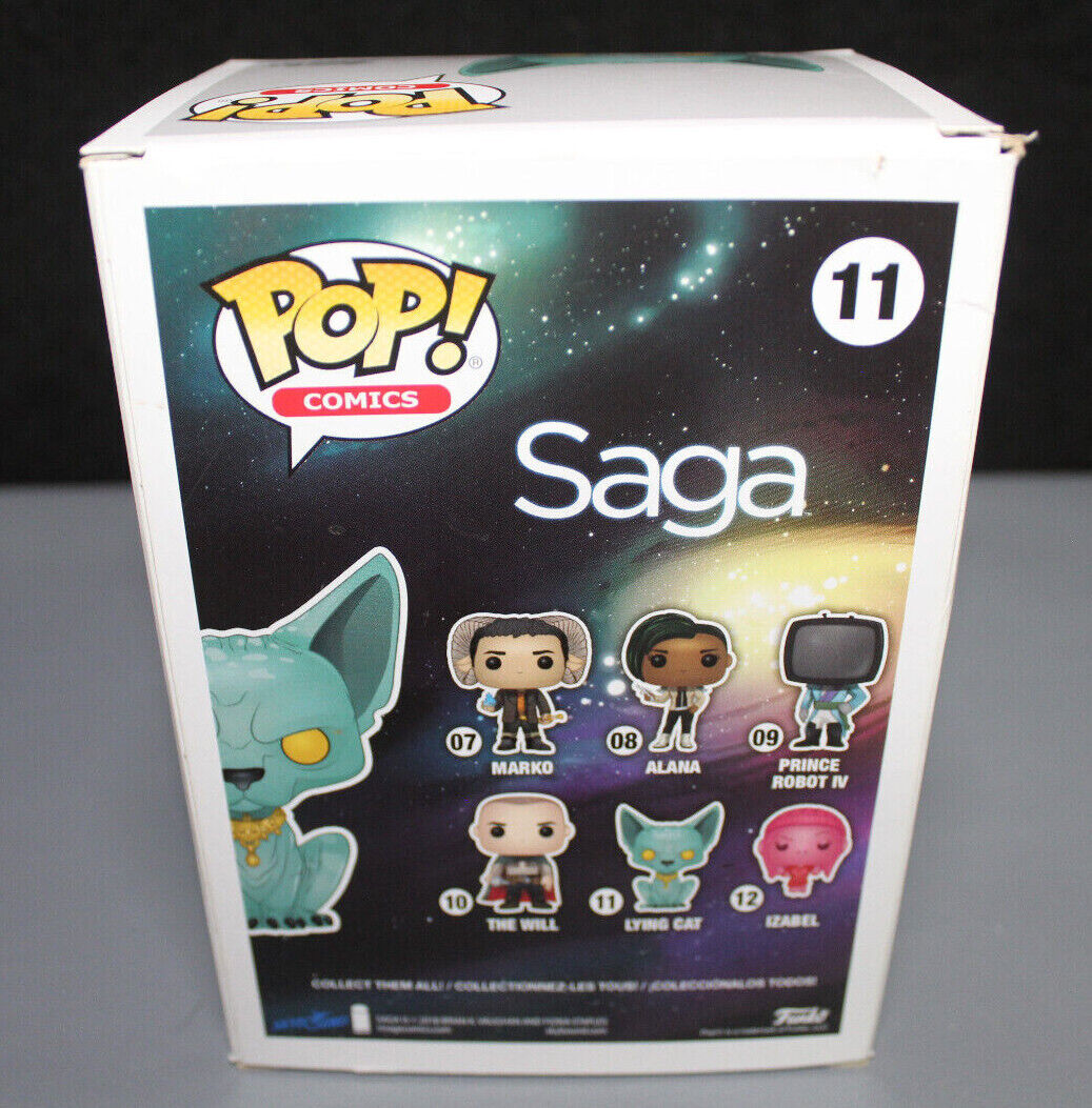 Funko Pop! - Comics - Saga - Lying Cat - Gold Exclusive #11 - Funko (Comics) action figure collectible [Barcode 889698299961] - Main Image 2