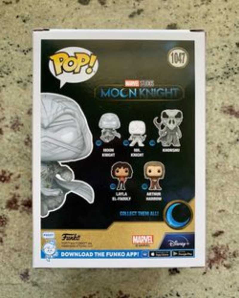 Funko Pop! Marvel: Moon Knight Vinyl Bobblehead # 1047 - Funko action figure collectible [Barcode 889698642545] - Main Image 2
