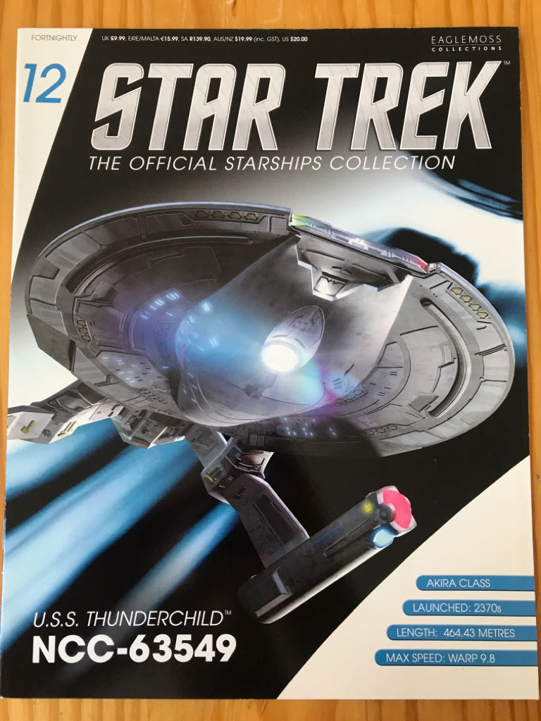 #12 U.S.S Thunderchild  action figure collectible - Main Image 1