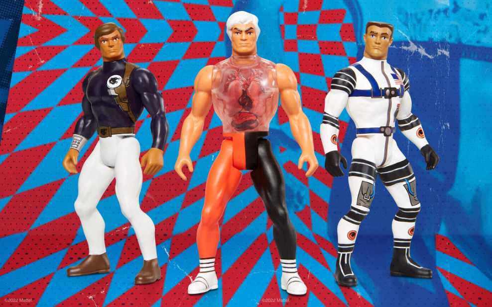 Back In Action 3 Pack - Mattel (Retro Style Collectibles) action figure collectible [Barcode 887961981735] - Main Image 4