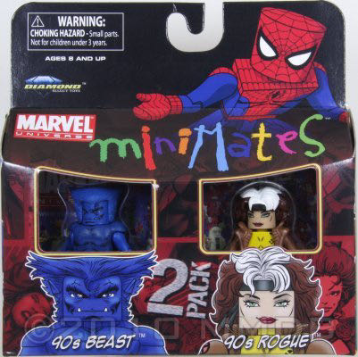 Rogue - Bomber Jacket (Minimates) - Minimates (Rogue: X-Men) action figure collectible [Barcode 699788720585] - Main Image 2